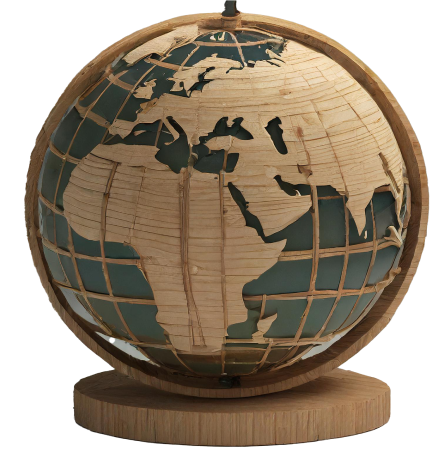 purple colored globe